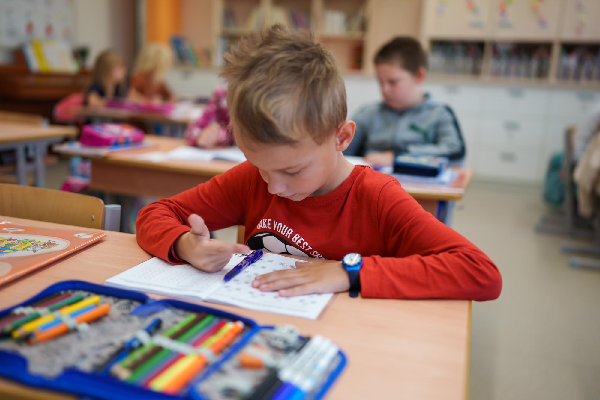 hodina matematiky